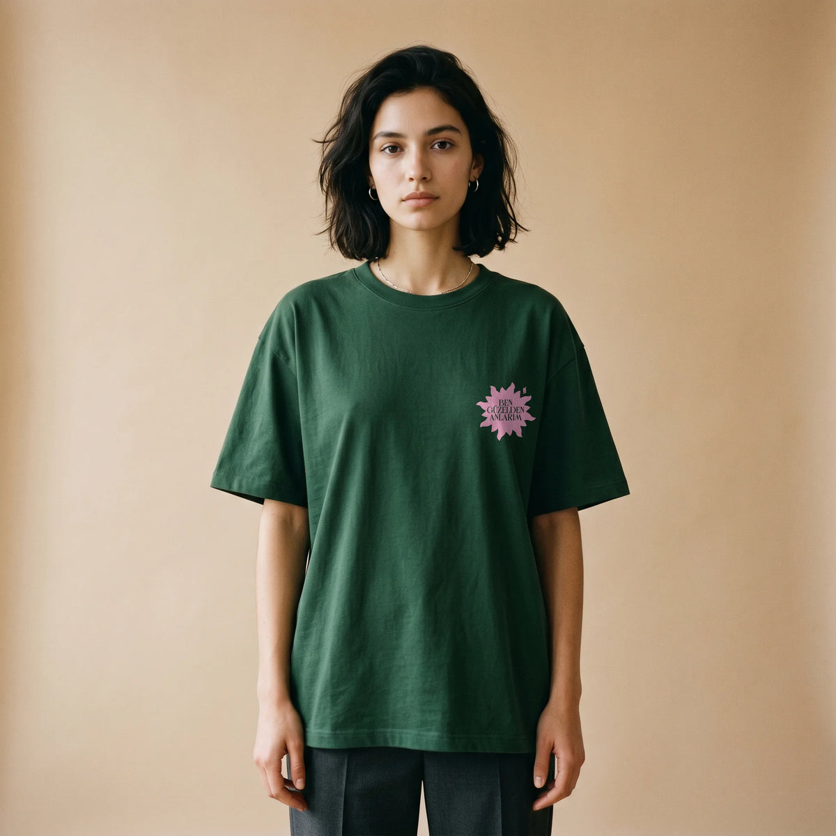 Ben Güzelden Anlarım Oversize T-Shirt